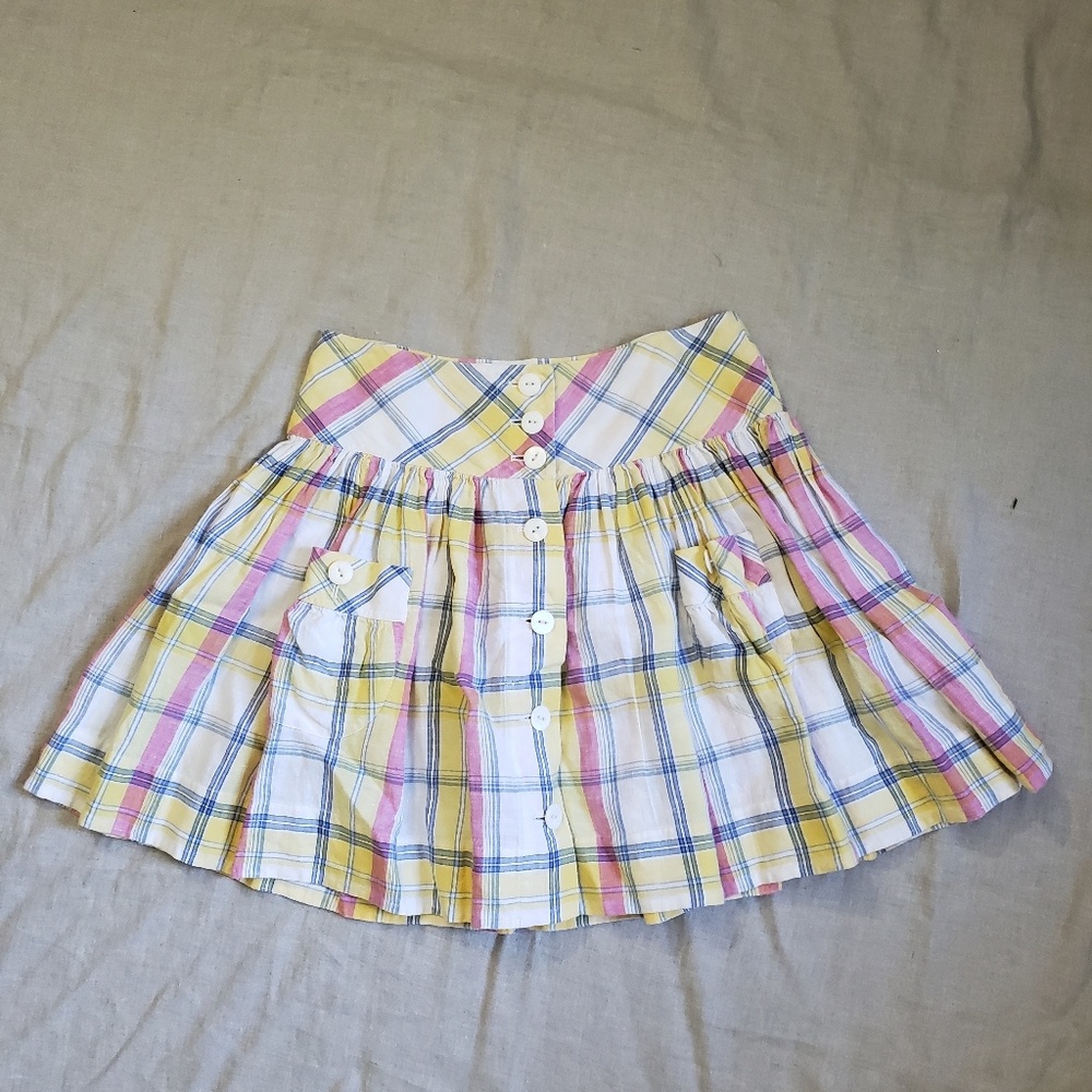 Plaid Skirt